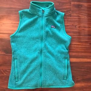Patagonia Better Sweater Fleece Vest Jade GUC